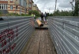 На берегу реки Евковки провели работы по обеспечению безопасности жителей