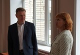 В школе № 22 Вологды завершилось обновление оконных блоков