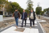 К концу сентября вологжане смогут прогуляться по благоустроенной аллее на улице Мира