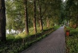 В Устюжне преобразили берег Мологи и открыли новую смотровую площадку