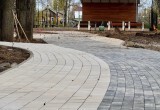 Благоустройство парка в Красавино выполнено на 70%